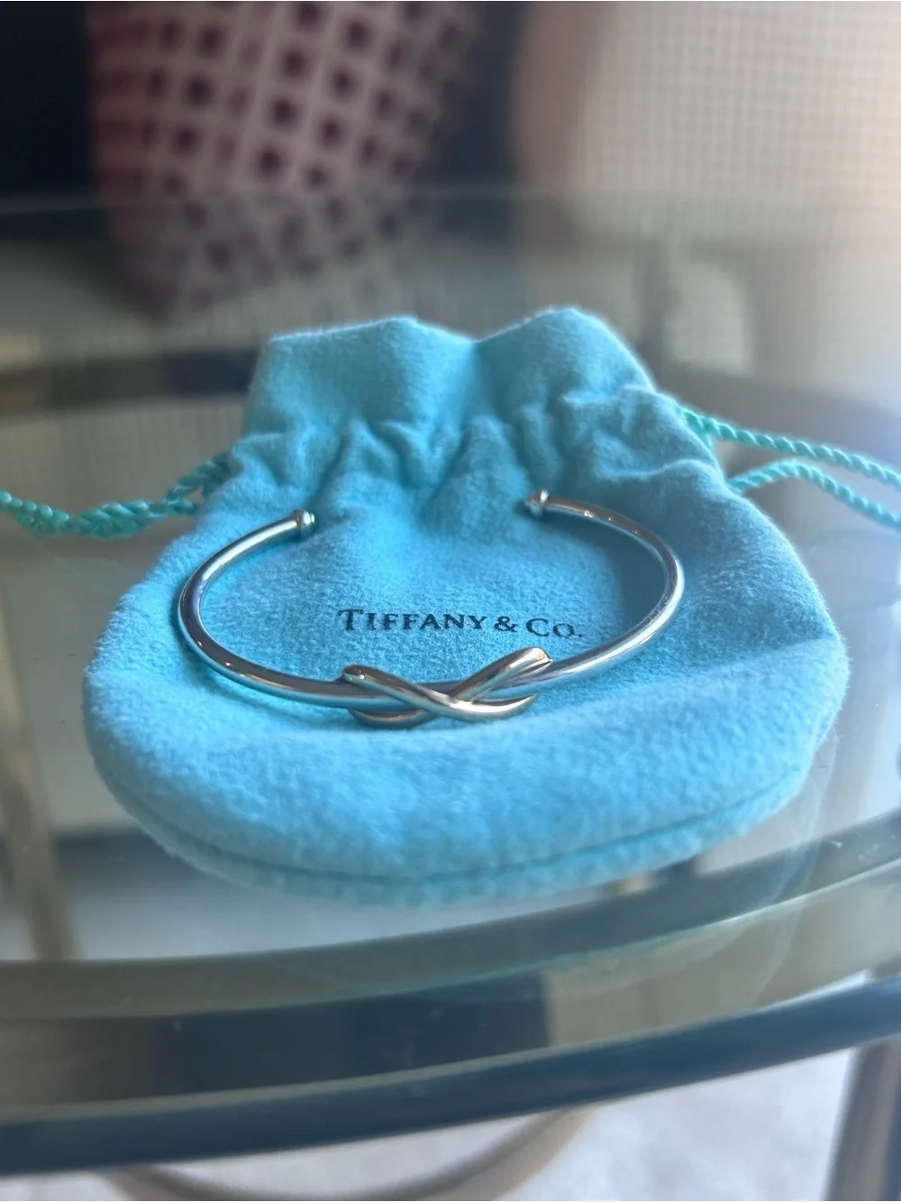 Tiffany & Co Infinity 18K Gold and Sterling Silver Cuff Bracelet - Picture 8 of 8